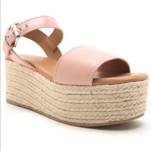 Pink Platform Sandals